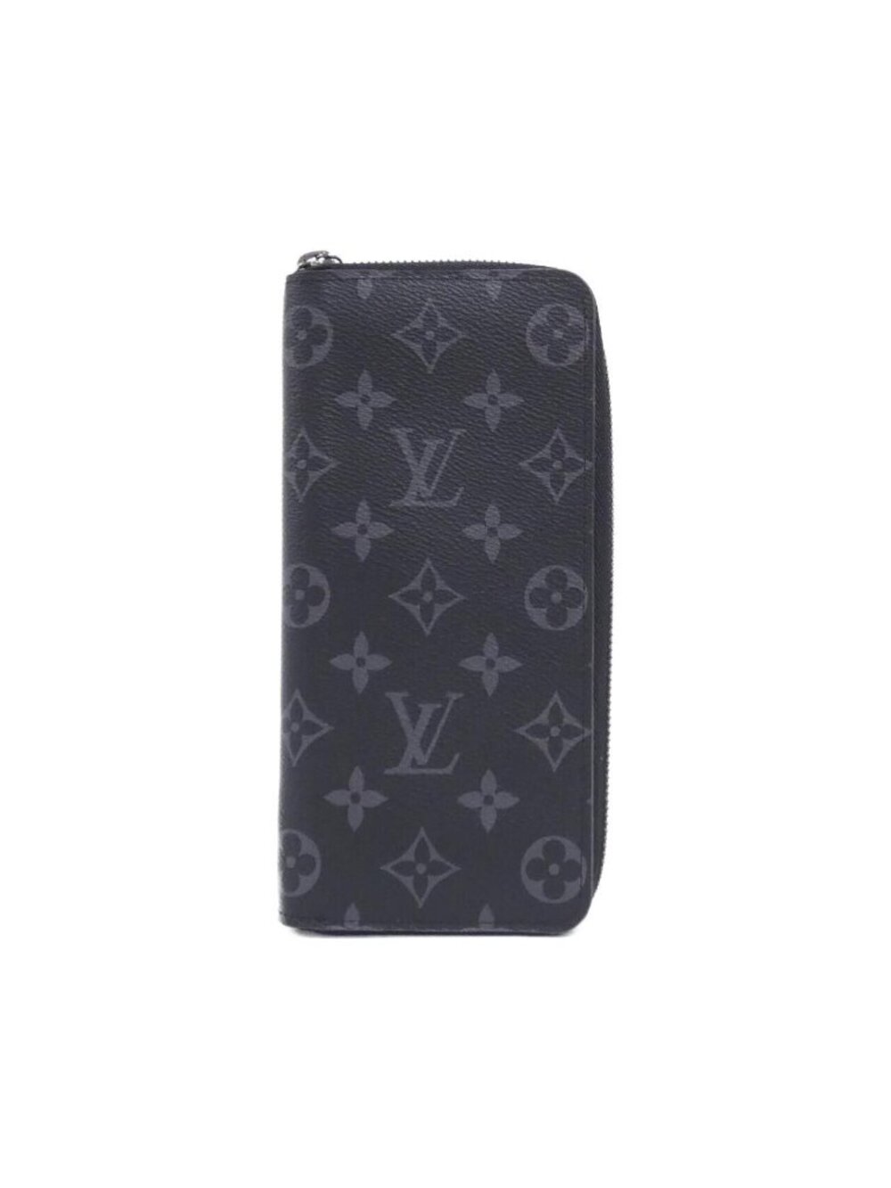 Louis Vuitton Monogram Eclipse Zippy Wallet Vertical